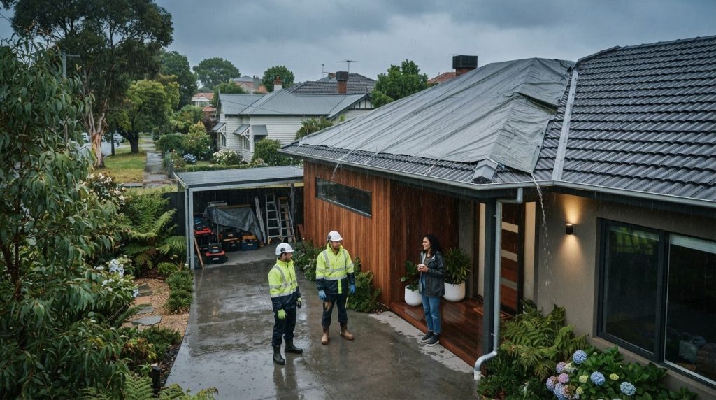What Happens If It Rains During Roof Restoration? A Homeowner’s Guide